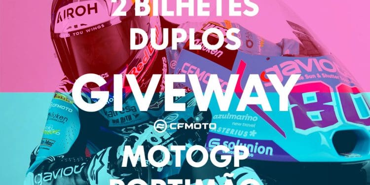 “Queres ir ao MotoGP?” – CFMOTO está a oferecer dois bilhetes aos fãs