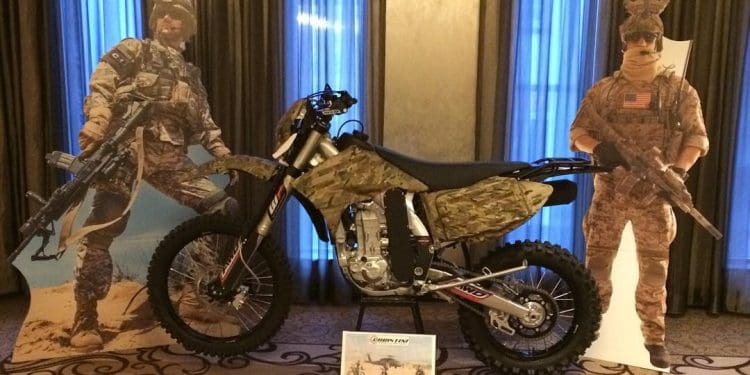 Christini 450, uma robusta moto militar de enduro que pode ser sua