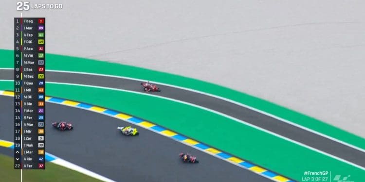 Vídeo: Tentativa de ultrapassagem ousada resultou na primeira queda de Pedro Acosta em corrida