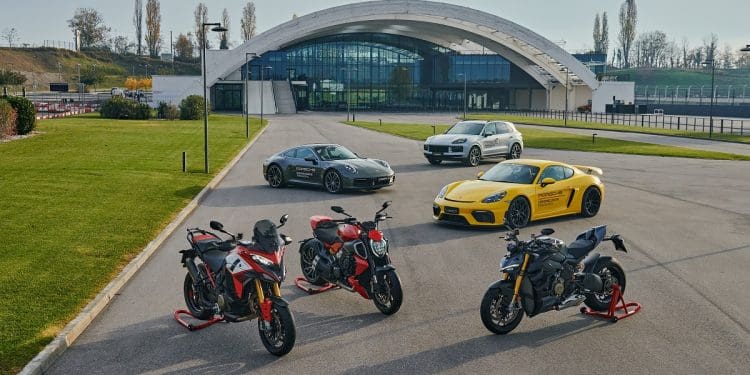 Ducati e Porsche Itália juntas para uma experiência inesquecível