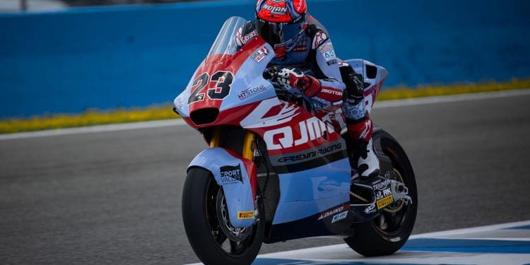 Matteo Ferrari estreou-se no Moto2 a pontuar em Jerez