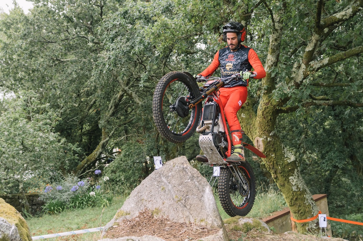 Diogo Vieira ditou a sua lei no Campeonato Nacional de Trial em Viana do Castelo