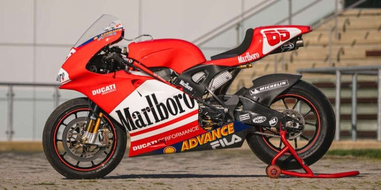 Duas Ducati oficiais de MotoGP vendidas no Reino Unido