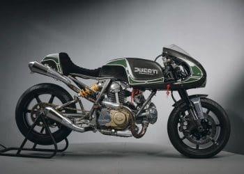 Ducati MHR Mille em forma de café racer