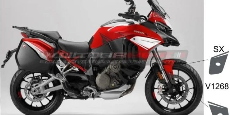 Ducati Multistrada V4 Grand Tour mais única com personalização da VulturBike