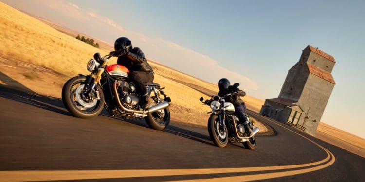 Triumph apresenta a nova Speed Twin 1200 RS, e a próxima geração Speed Twin 1200