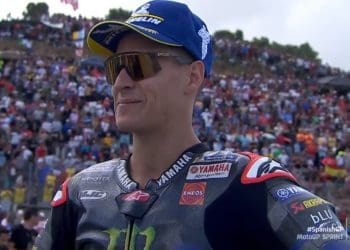 ‘Houve muitas quedas à minha frente mas consegui o primeiro pódio do ano e num local muito especial para mim’ – Fabio Quartararo