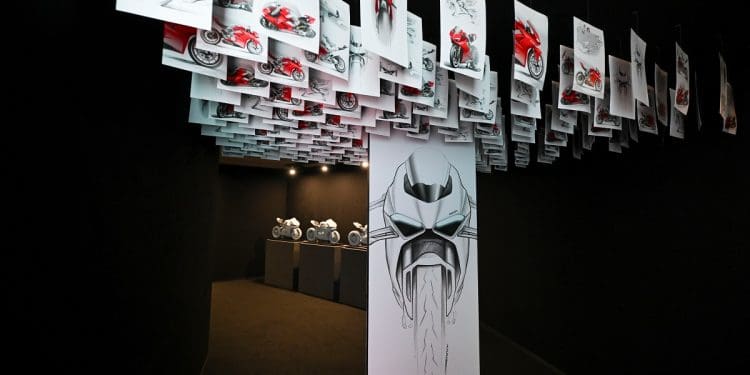 Ducati na Design Week de Milão revela o processo criativo dos seus modelos