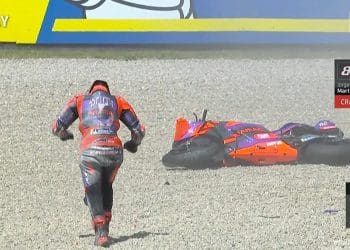 Video: A queda que marcou a corrida de Sprint, Jorge Martin perde pontos preciosos