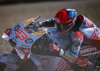 Marc Márquez fez ‘o melhor save com a Ducati’, e revela que tal só é possível… devido à pouca aderência: ‘É bom para o espetáculo’