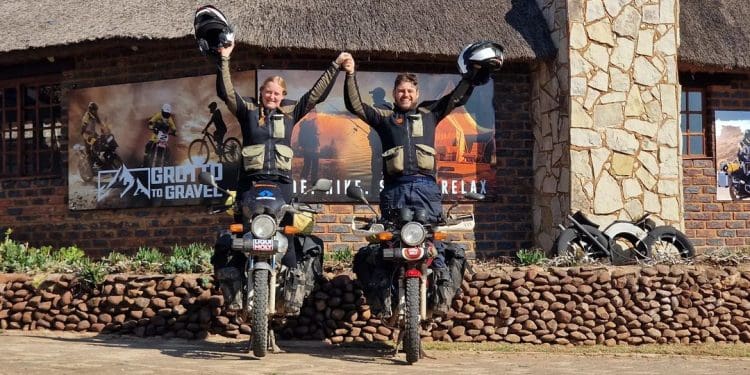Do Reino Unido à África do Sul numa Honda CG125, e agora à conquista do mundo