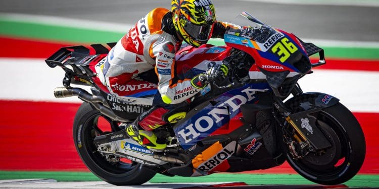 A Honda focou-se em ‘trabalhar para o futuro’, diz Joan Mir, que guarda boas recordações da última corrida em Aragão: ‘Fiquei no pódio’
