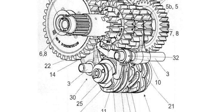 Será este novo conceito patenteado pela KTM usado nas novas 1390?