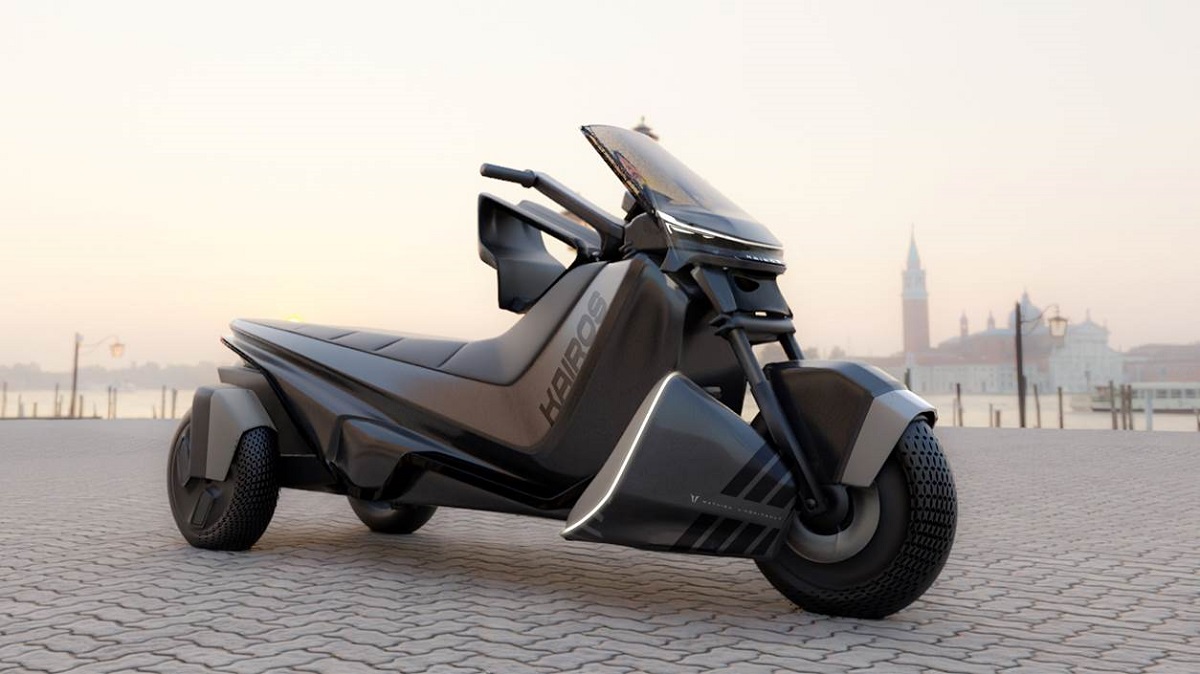 Não é moto, nem scooter, nem carro, mas é um revolucionário: Eis o Kairos EV