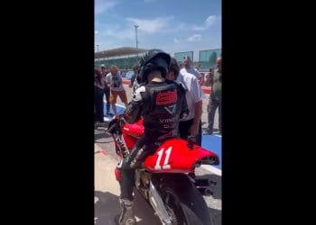 Vídeo: Oportunidade única, Jorge Lorenzo experimentou Cagiva C594 500cc