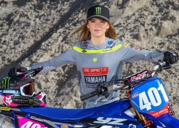 Lotte van Drunen, uma jovem de 16 anos contra homens no Mundial MX2… que pontuou em Lommel