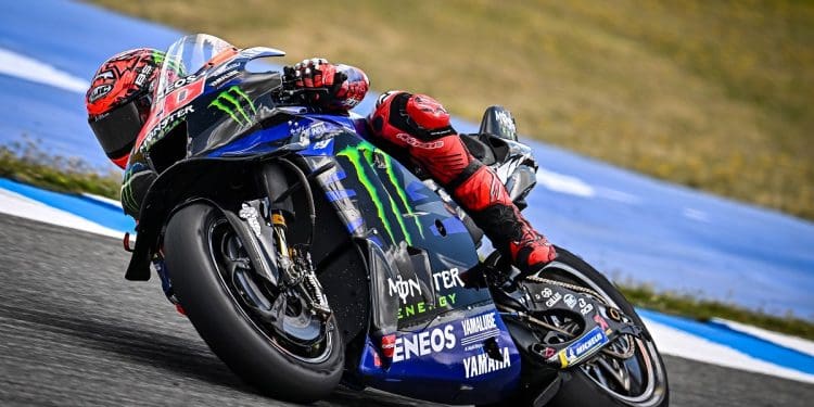 Fabio Quartararo com várias novidades no teste: ‘Foi uma mudança enorme’