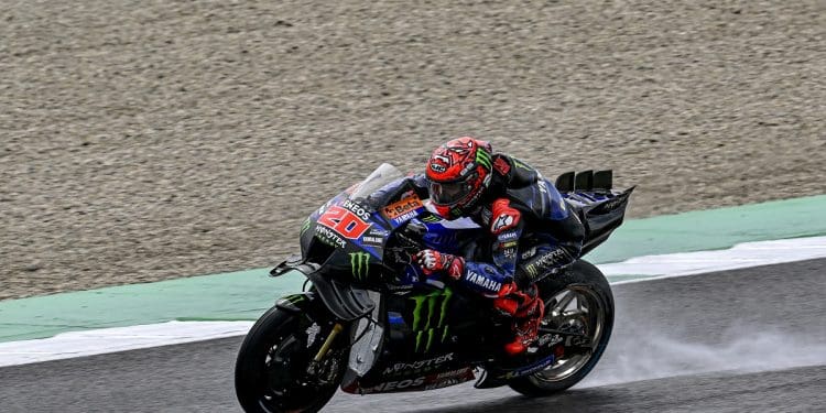 Yamaha novamente prejudicada pela chuva nos testes de Valência