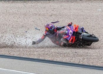 Vídeo: Uma das quedas mais importantes até momento em 2024: Martín caiu em Sachsenring e «deu» liderança a Bagnaia