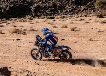 António Maio liderou a armada portuguesa na Etapa 11 do Dakar e manteve o 18º lugar da geral