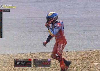 Vídeo: Marc Márquez «em brasa» após queda na Q2