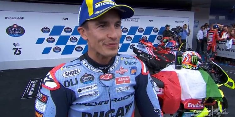 ‘Tive velocidade para lutar, isto é uma boa corrida! Não importa o que aconteceu no passado, eu vou lutar até ao fim’ – Marc Márquez