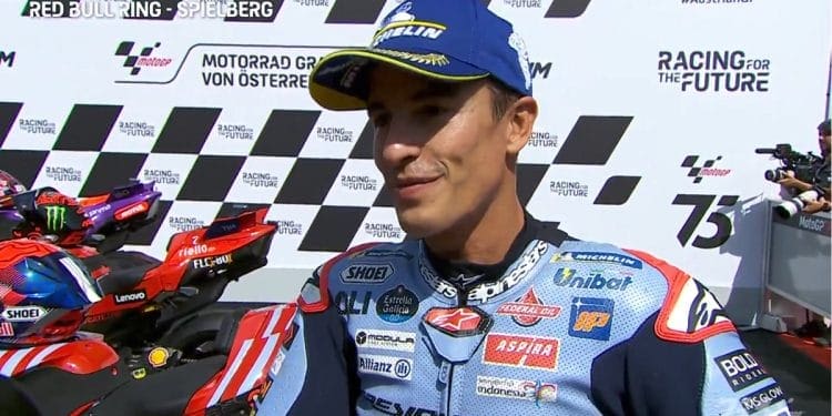 ‘Não esperava estar na linha da frente, estava a pensar na segunda fila’ – Marc Márquez