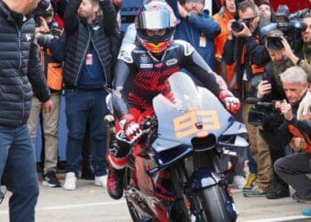 Marc Márquez recorda estreia com a Ducati: ‘Foi uma boa forma de começar’