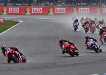 Pecco Bagnaia ‘surpreendeu’ Marc Márquez em Buriram: ‘A corrida dele foi muito boa, defendeu-se bem; O Martín está muito focado’