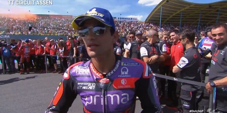 ‘Depois de ontem, não podia esperar estar no pódio hoje; Pecco Bagnaia está noutro planeta’ – Jorge Martín