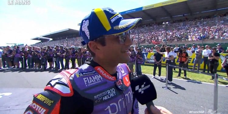 ‘Estou tão contente; o ritmo foi impressionante!’ – Jorge Martín