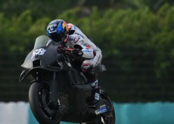 Miguel Oliveira com trabalho suplementar na Aprilia RS-GP: ‘Dei um salto de dois anos na moto e há muito por explorar’