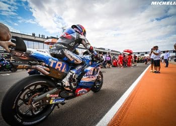 Miguel Oliveira explicou queda em Aragão: ‘Mentalmente não sei se estou bem; Fui meio centímetro largo na entrada da curva…’