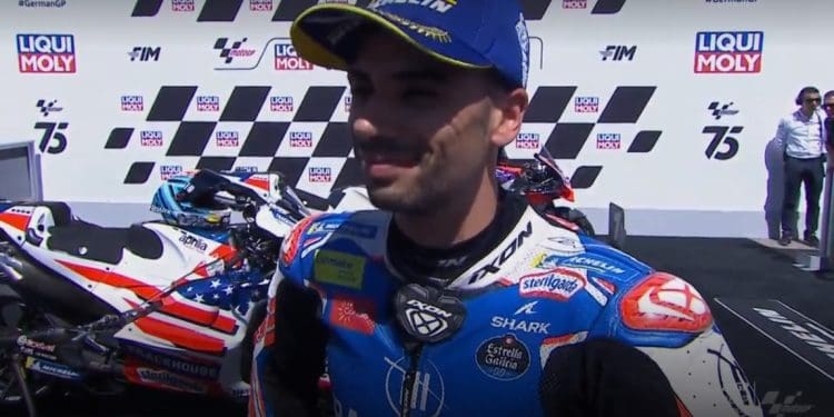 ‘Desde ontem que me senti muito confortável; A volta foi porreira mas longe de perfeita, e era o alvo desde ontem’ – Miguel Oliveira