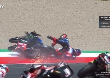 Vídeo: A queda que afastou Miguel Oliveira da corrida Sprint em Itália