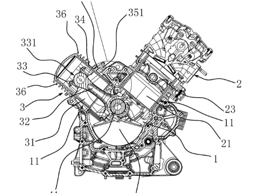 O motor invulgar Supermono da QJMotor