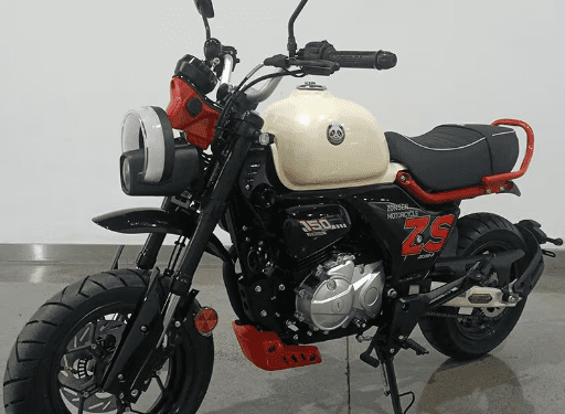Mini-motos Zongshen ZS150 perto da produção