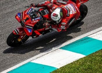 Francesco Bagnaia e a «volta canhão» em Sepang: ‘Foi ótimo, mas é só um teste e as condições eram fantásticas’