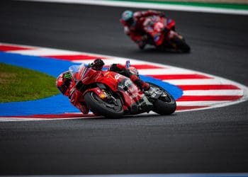 Pecco Bagnaia na frente dos testes em Misano a menos de uma hora para o final; Miguel Oliveira 17.º