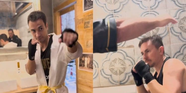 Vídeo: Combate de boxe entre Dani Pedrosa e Jorge Lorenzo vai mesmo acontecer