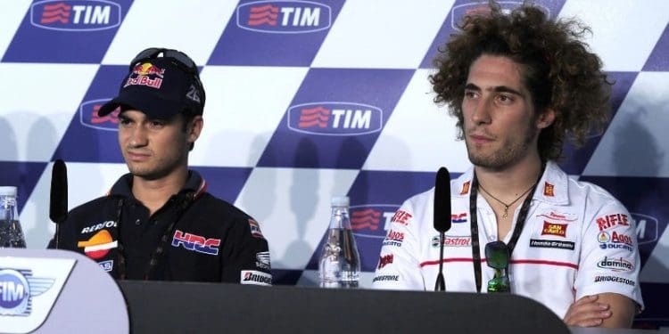 Dani Pedrosa recordou incidente com Marco Simoncelli em Le Mans, e como Valentino Rossi era o único «ao lado» do italiano