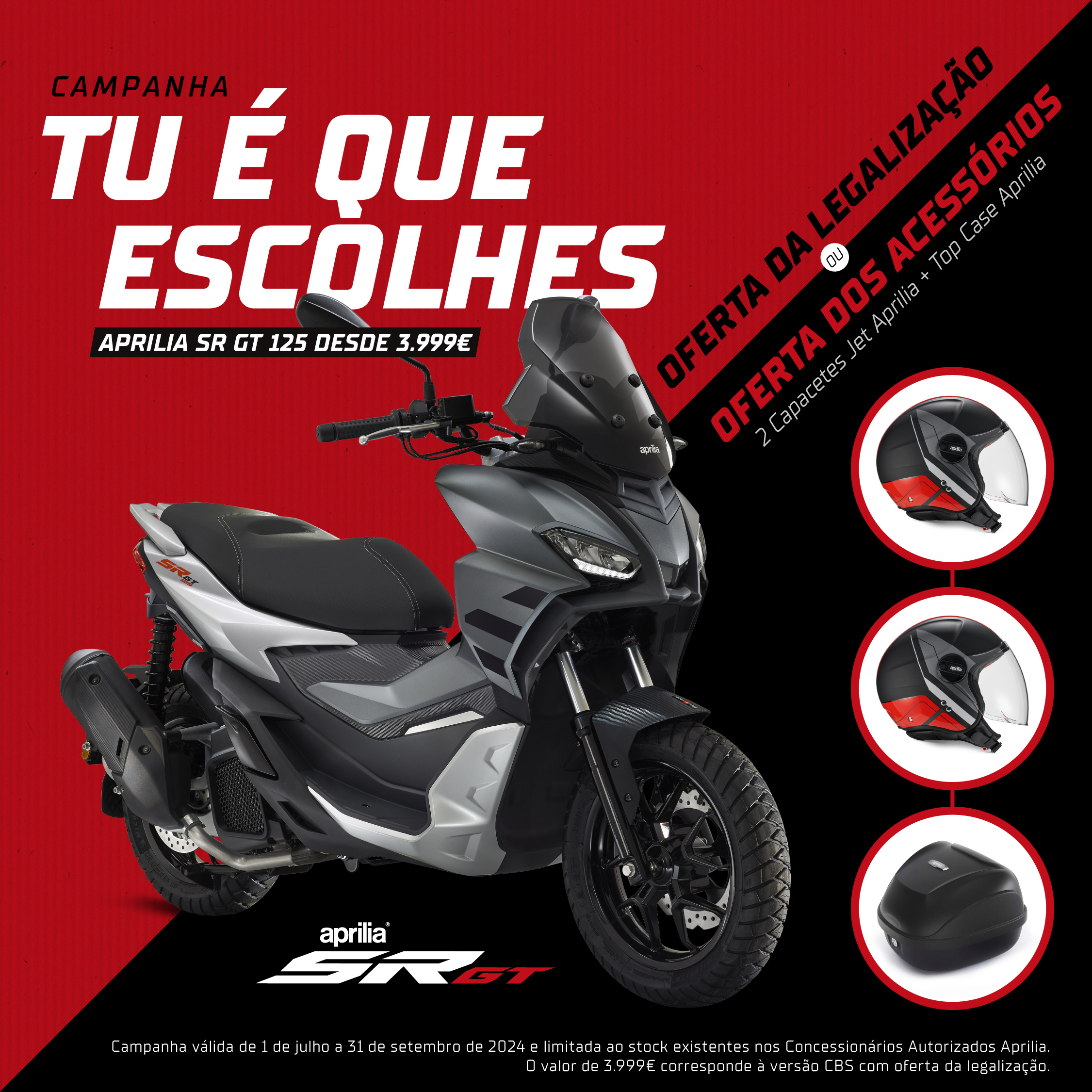 Campanha Aprilia Portugal começa a 1 de Julho