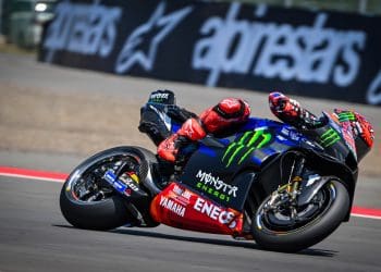 Pesadelo para Fabio Quartararo: ‘Foi um regresso à realidade; Falta aderência, travagem, parece que estamos a pilotar com uma roda’