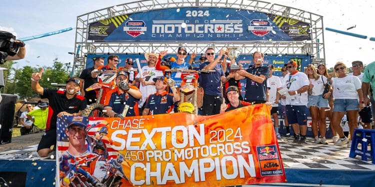 Chase Sexton garante título no AMA Pro Motocross 450 dupla vitória no Ironman National
