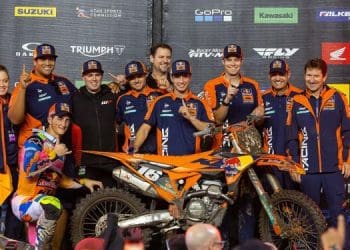 Tom Vialle estreou-se nas vitórias no 250SX em Daytona: ‘Passei muitos pilotos e sinto-me muito bem – é fantástico ganhar’