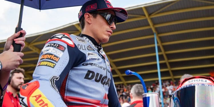 ‘A pressão do pneu frontal demasiado baixa para mim é pior, contraproducente’ – Marc Márquez