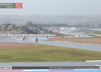 Chuva intensa força adiamento da corrida 1 do WSSP em Magny-Cours