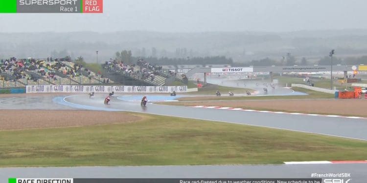 Chuva intensa força adiamento da corrida 1 do WSSP em Magny-Cours