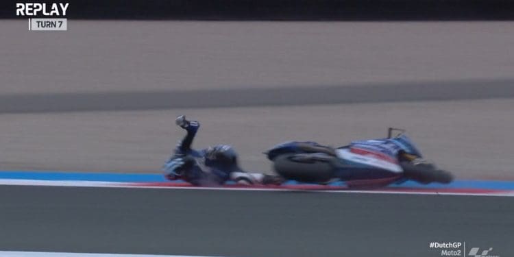 Joe Roberts fraturou clavícula e falha GP dos Países Baixos