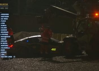 Vídeo: Valentino Rossi pôde sonhar com pódio em Le Mans, mas abandonou após nove horas